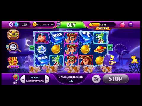 Slotomania Farms Invaders, 2t bet free spins, 25 paylines #NewGame #Slotomania #mwah