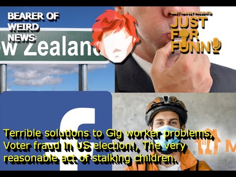 Terrible Gig work problem solutions, US election fraud, The very reasonable act of stalking children
