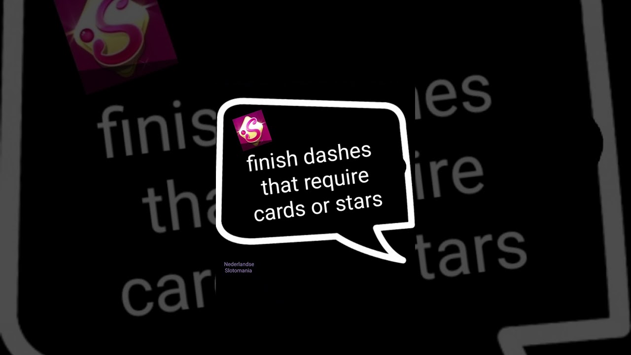 Tips and Tricks, dash cards/stars @ slotomania (vertical) #shorts