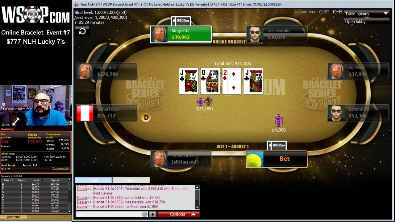WSOP Online Bracelet Event #7