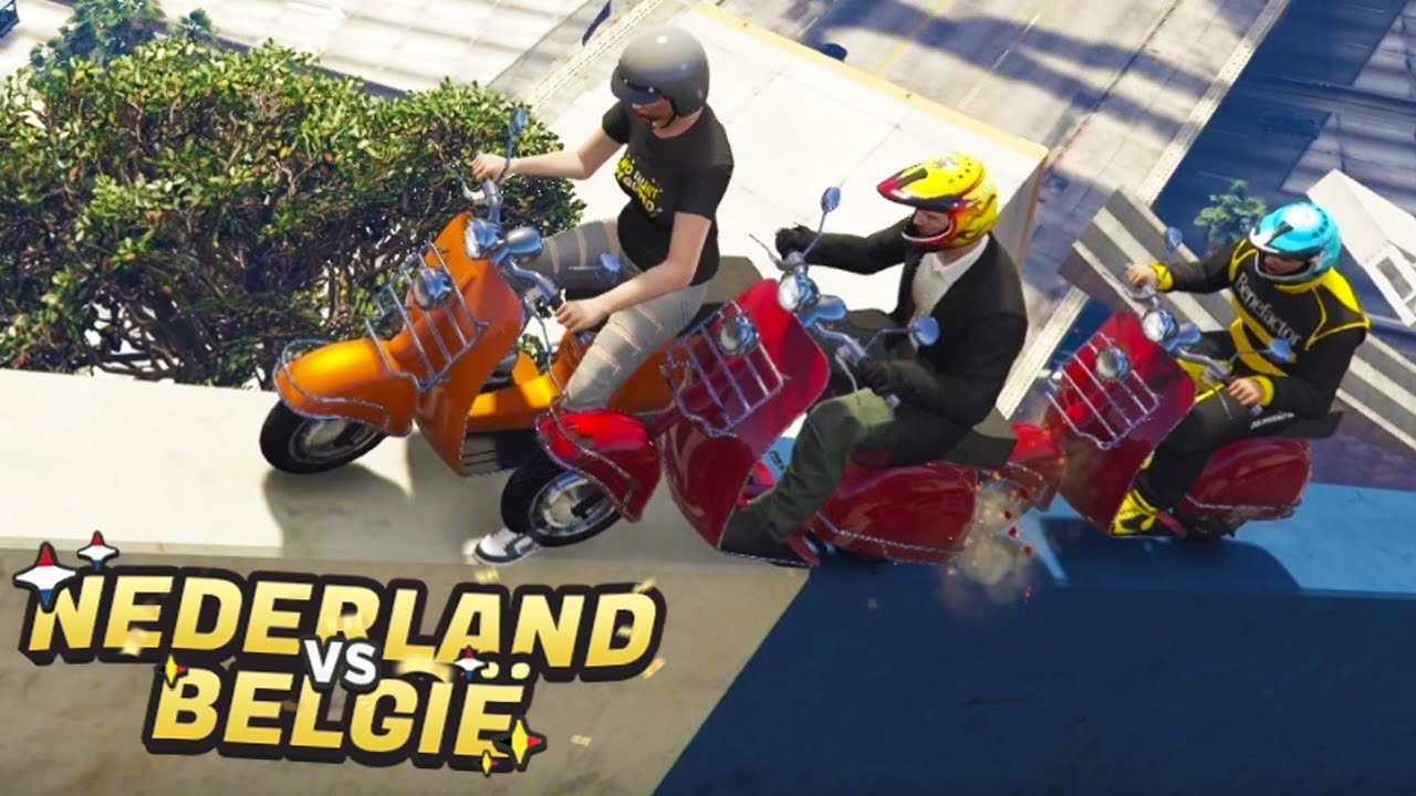 ALLES GAAT FOUT VOOR ONS!!! // België vs Nederland #19 (GTA V Online Races)