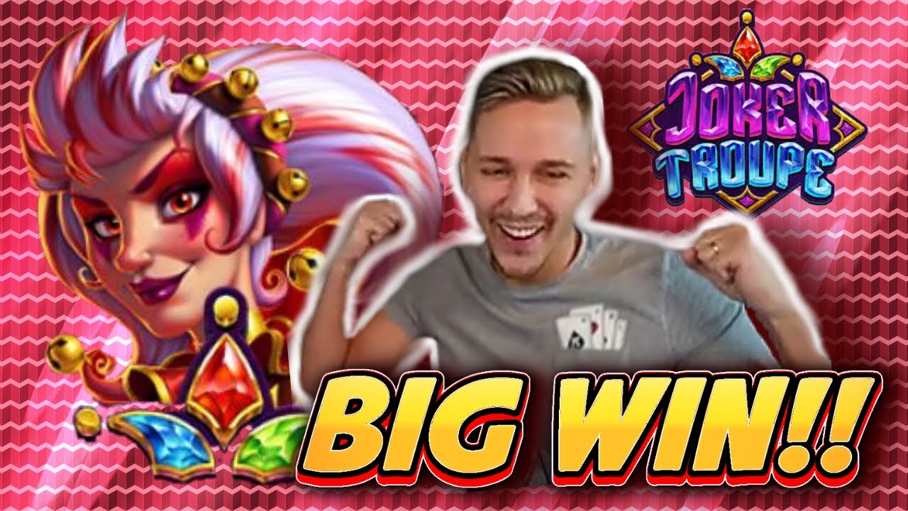 BIG WIN! JOKER TROUPE BIG WIN - Casino Slot from Casinodaddy LIVE STREAM (OLD WIN)
