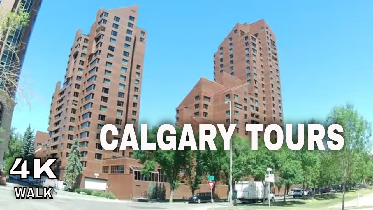 CALGARY DOWNTOWN PRINCE ISLAND PARK| 4K WALK IN PASSENGER TOURS INSIDE CTRAIN RUSH HOURS CANADA 2021