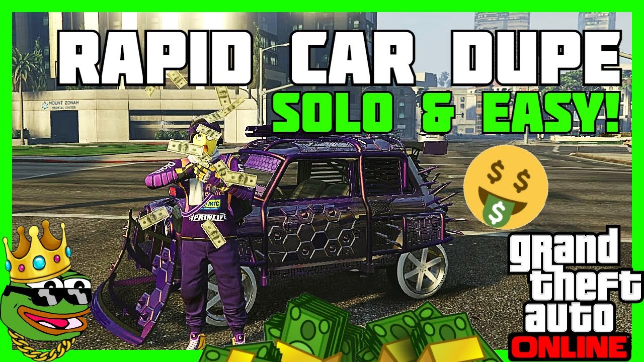 GTA 5 ONLINE | *NEW* RAPID SOLO CAR DUPLICATION GLITCH [ALL PLATFORMS]