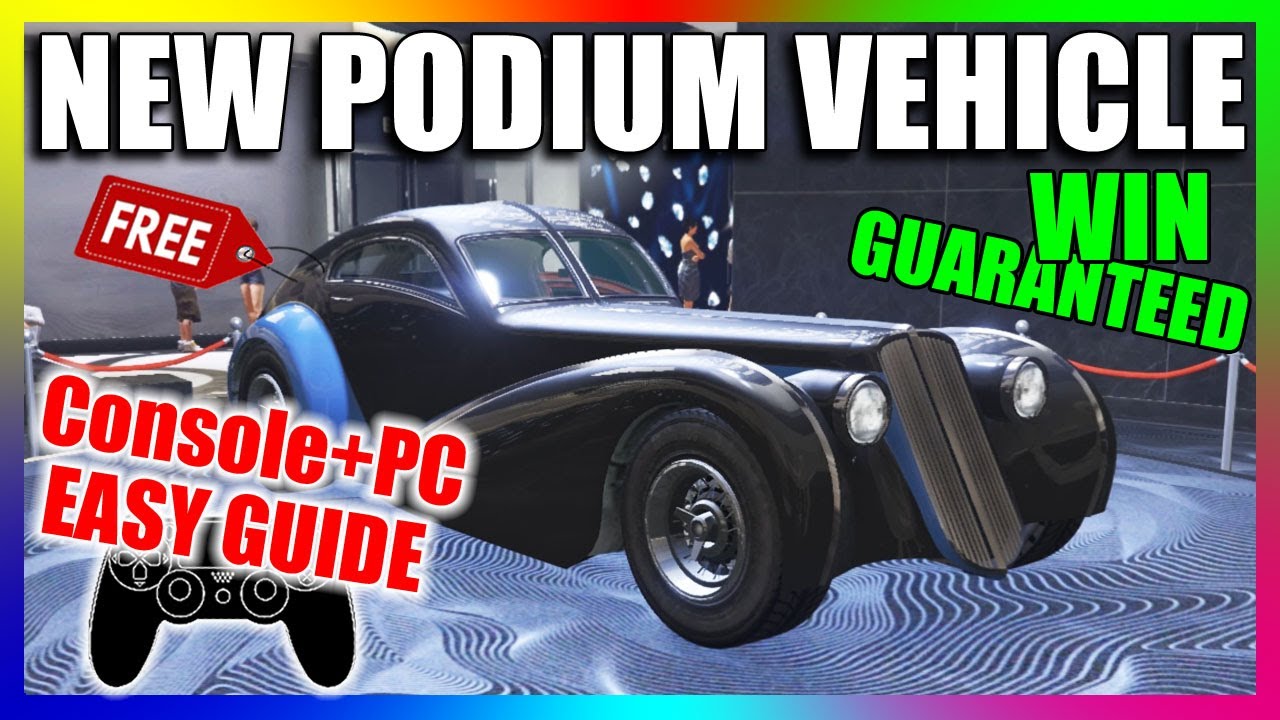 HOW TO WIN THE NEW PODIUM VEHICLE Z-Type - Lucky Wheel Glitch - Consoles + PC | GTA 5 ONLINE