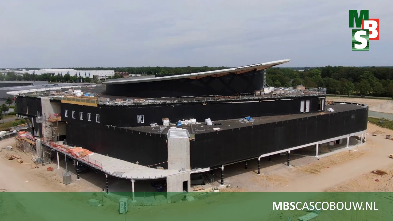 MBS Cascobouw levert betonnen elementen voor Holland Casino Venlo