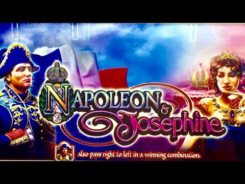 ++ MUST SEE ++ NAPOLEON & JOSEPHINE WMS Slot Machine - Super Big Win - A Quick Bonus