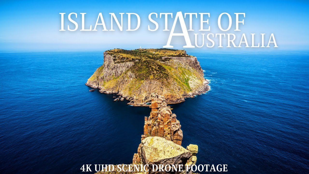 Most Beautiful Island of Australia ?? by Drone 4k UHD with Relaxing Music ?