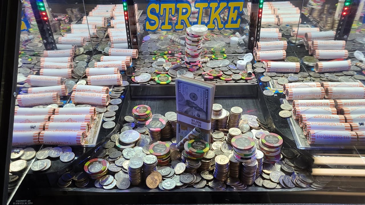 Casino Chips, Silver and Cash, OH MY! Filled machine & huge win with Shannon & Kyle!