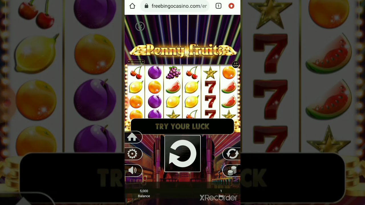 PENNY FRUITS SLOTS ONLINE ????????? freebingocasino.com PLAY FREE ON MOBILE