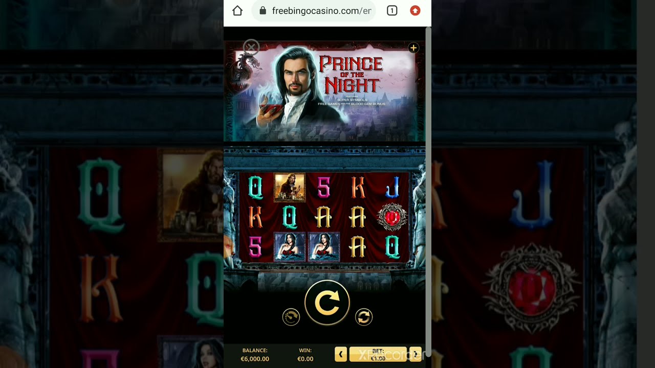 ?‍♂️?‍♀️ PRINCE OF THE NIGHT ? ONLINE SLOTS ???? freebingocasin.com ?? on mobile play free?? #Shorts
