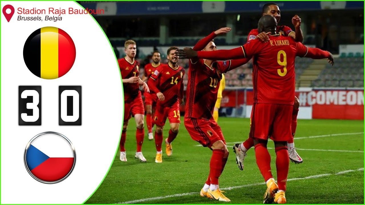 Belgia 3 - 0 Republik Ceko - Kualifikasi Piala Dunia 2022 Qatar | Bola168 Cup
