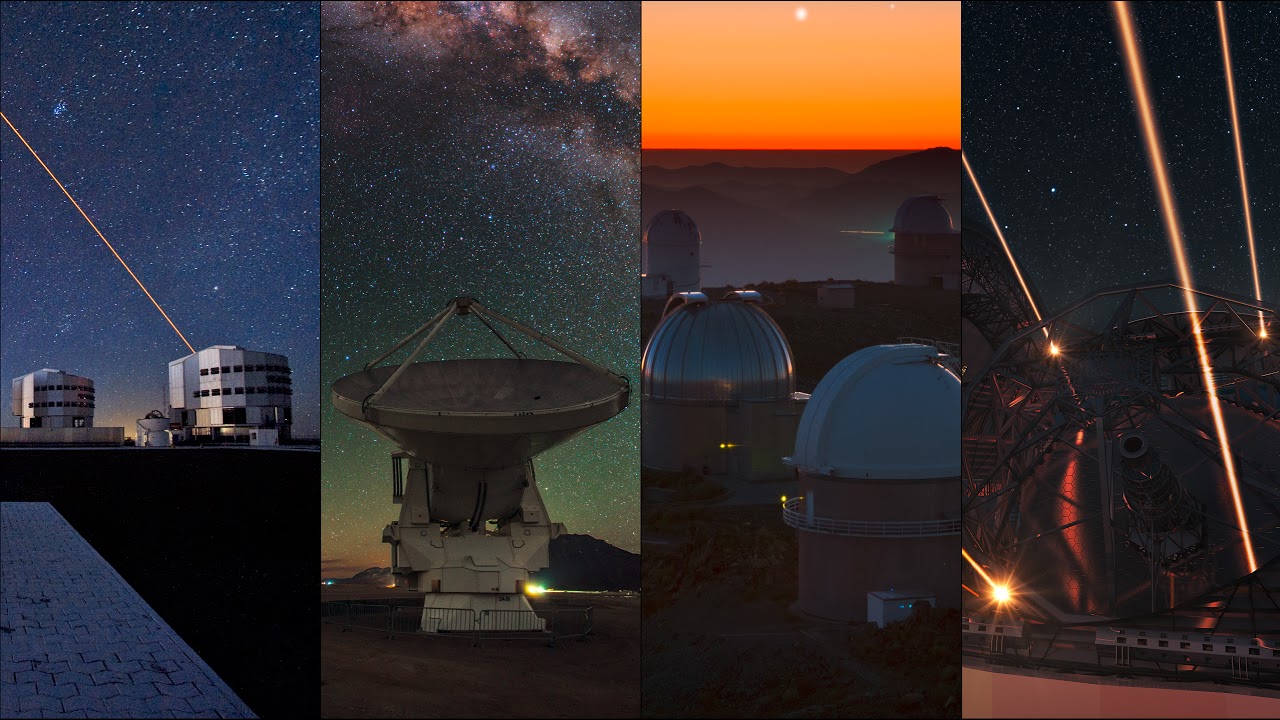 Virtual guided tour ESO's La Silla Observatory. Saturday, September 25, 15:00h CEST.