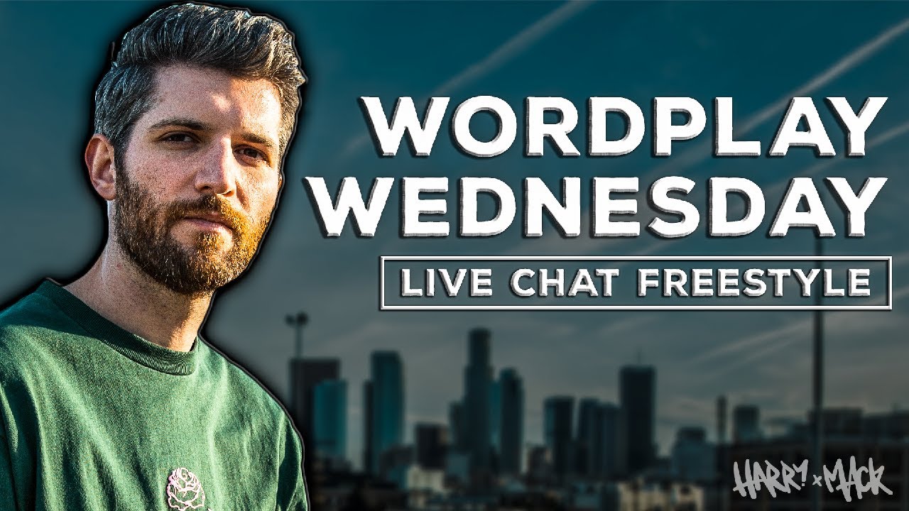 Harry Mack Live Chat Freestyle | Wordplay Wednesday #81