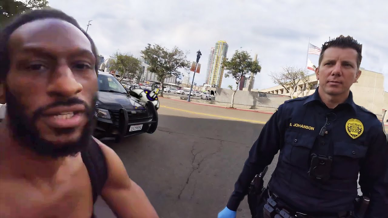 Being Black and on a Bike is Illegal? Or he just Ran a Stop Sign - Sovereign Citizens Owned 142