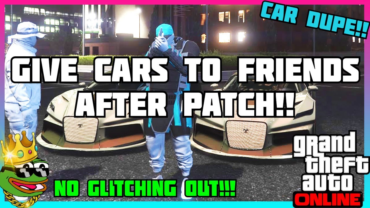 GTA 5 ONLINE | *EASY* GIVE CARS TO FRIENDS GLITCH WITHOUT GLITCHING OUT ! [PATCHED?]