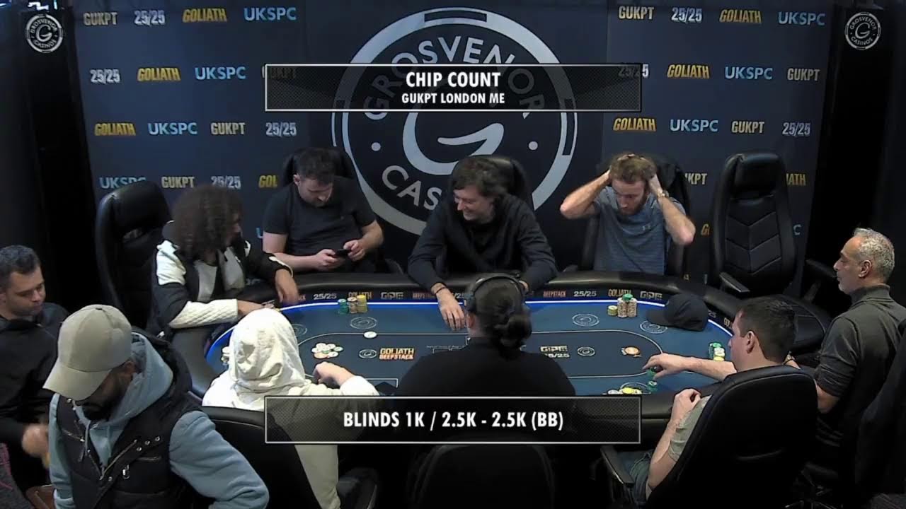 GUKPT GF London Main Event Day 2 Live Stream