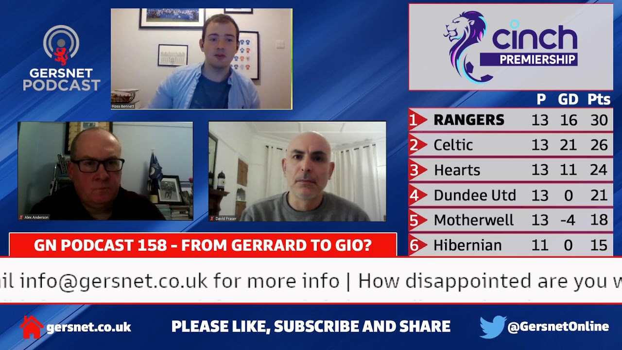 Gersnet Podcast 158 - From Gerrard to Gio?