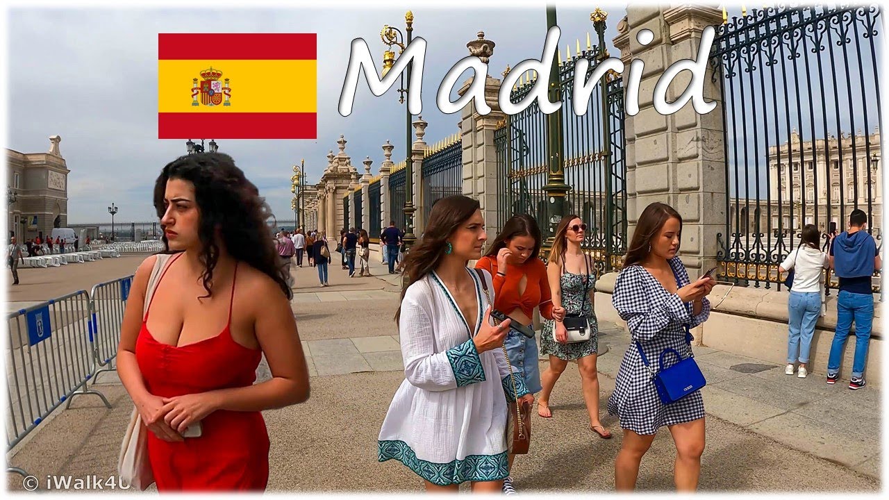 ?? Madrid Spain Walk 4K City Center ? 4K Walking Tour ☀️ ?? (Sunny Day)