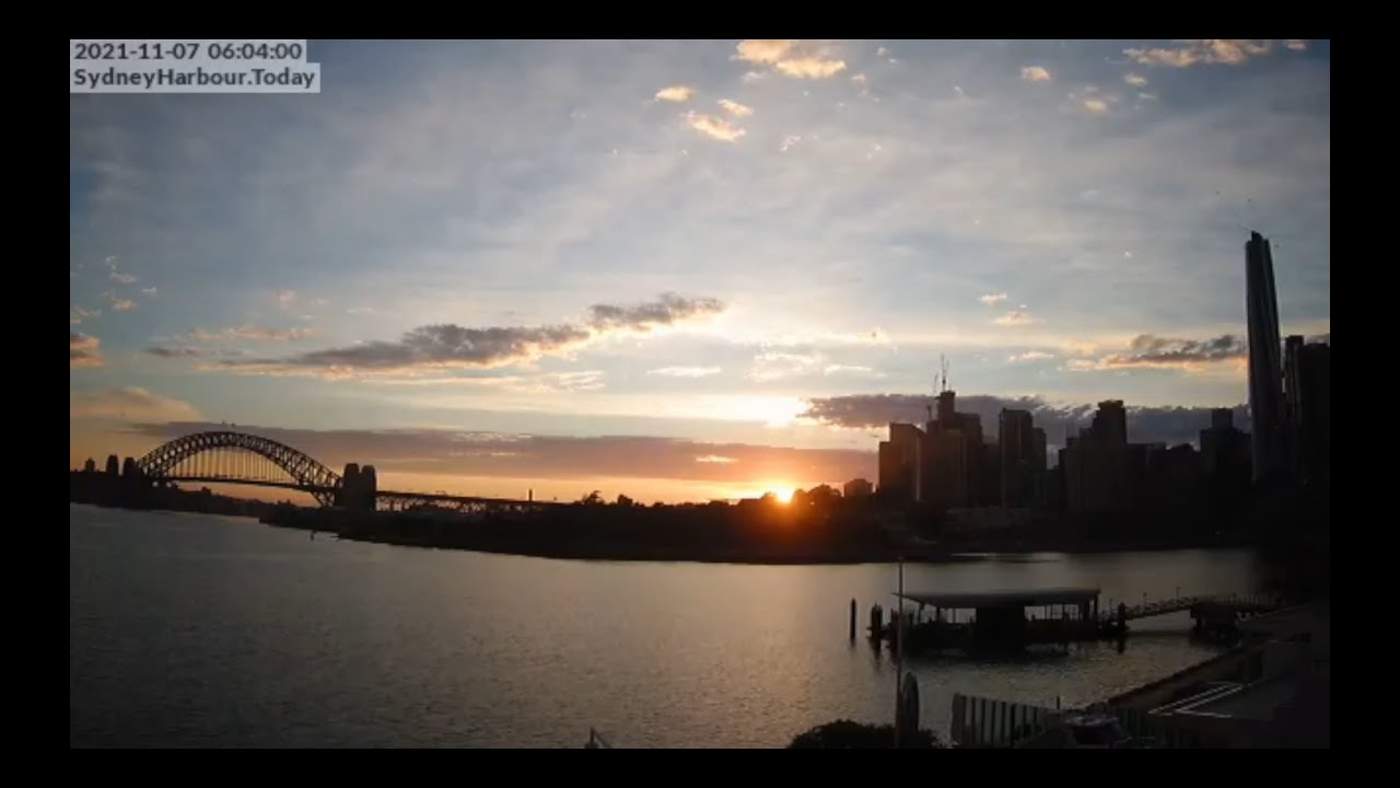 Sydney Harbour and Sydney Harbour Bridge Live Stream from sydneyharbour.today