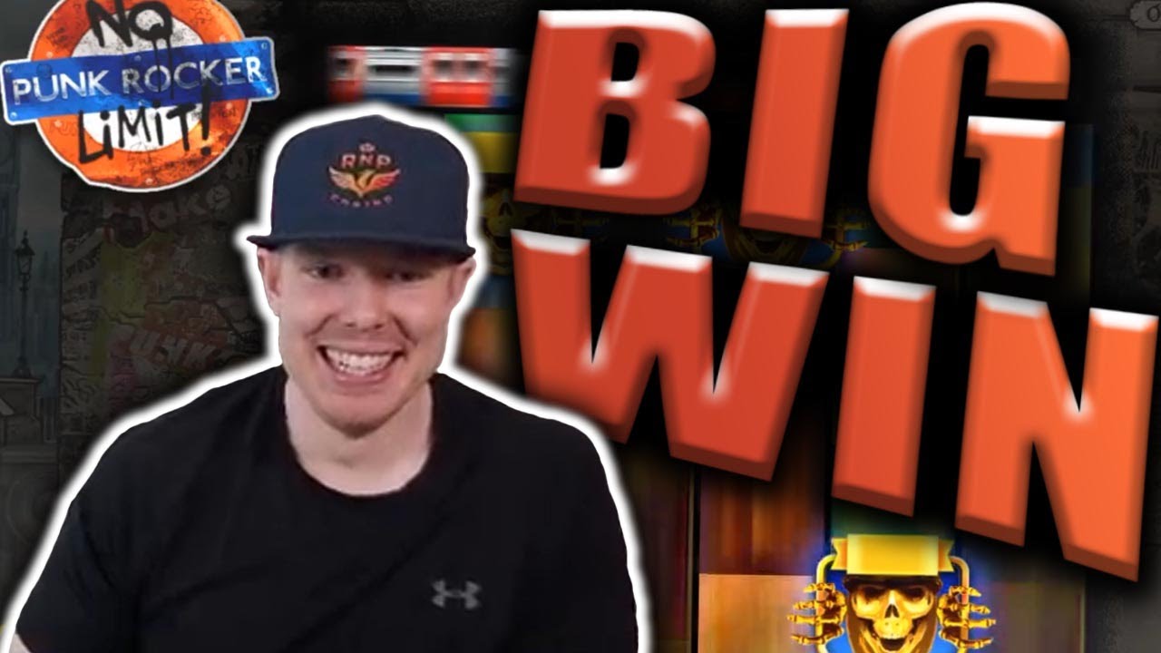 BIG WIN on PUNK ROCKER - Casino Slots Big Wins