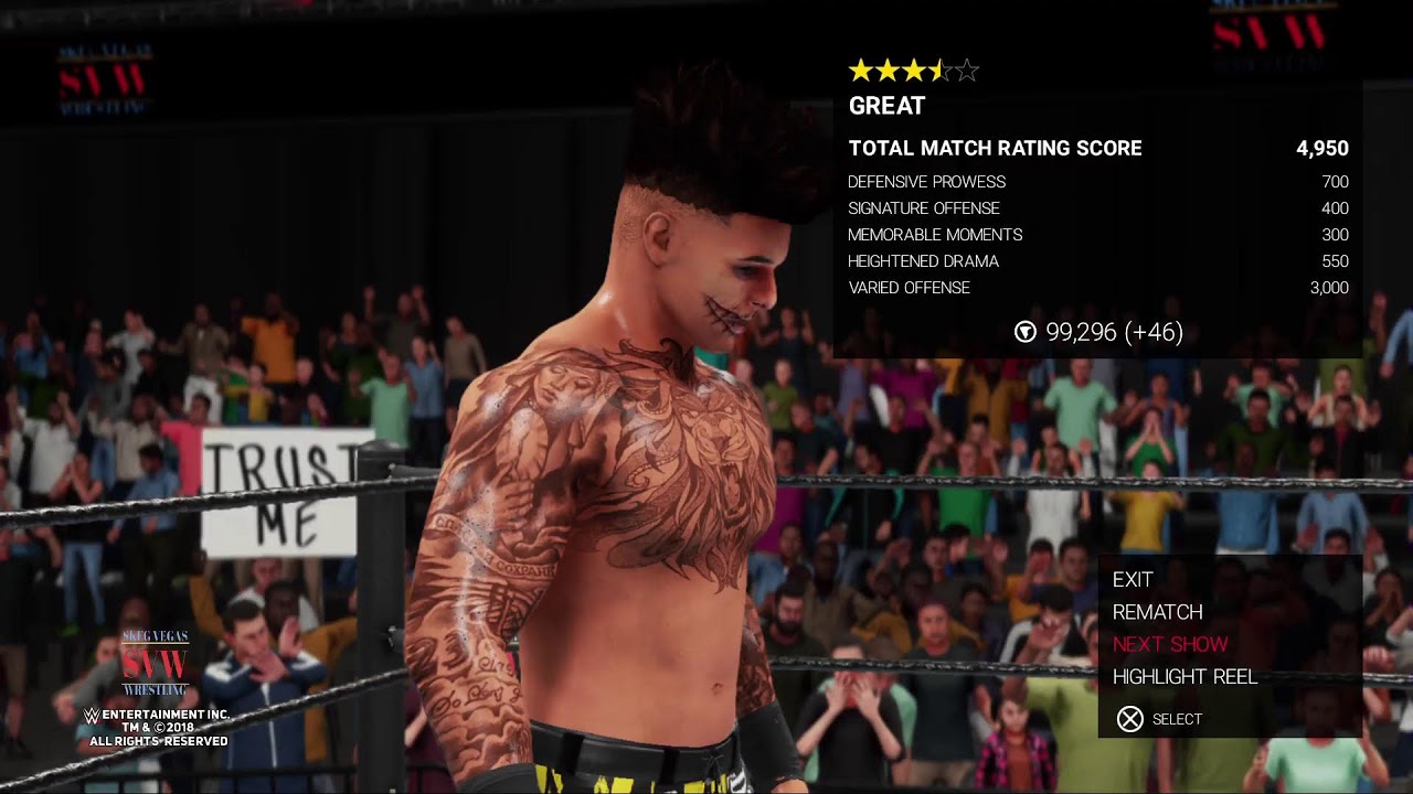 Live Pro Wrestling: Skeg Vegas Wrestling WWE 2K19 Episode 8