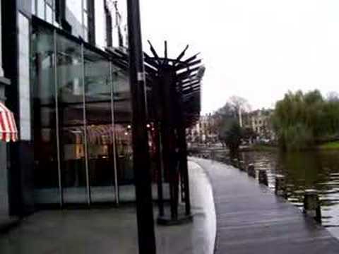 Out side the casino in Amsterdam