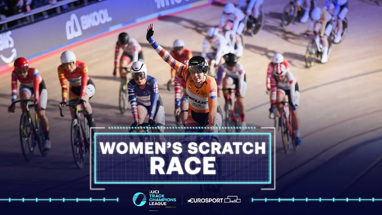 The wild scratch race of Kirsten Wild! | UCI Track Champions League - Round 3