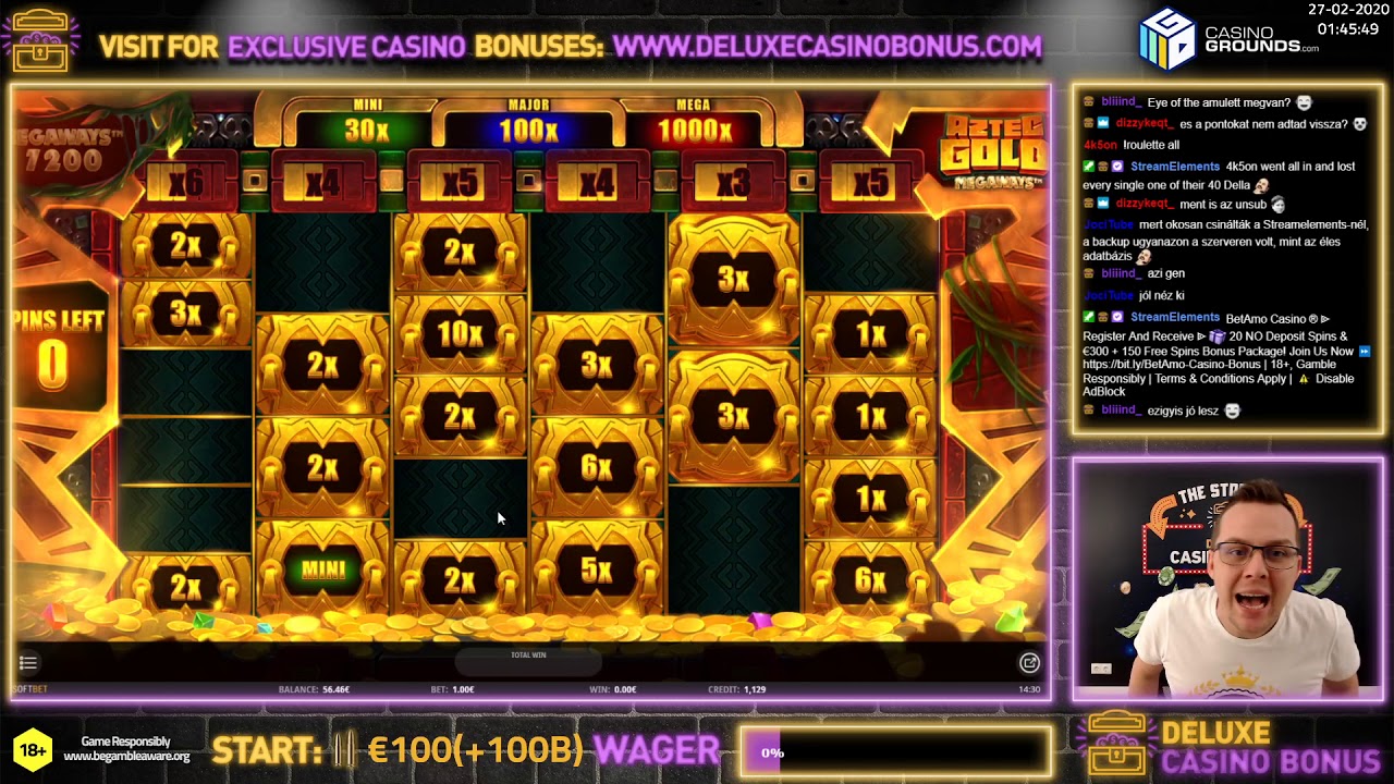 Aztec Gold Megaways ? 258X BIG WIN ? ➤ BetAmo Casino ?
