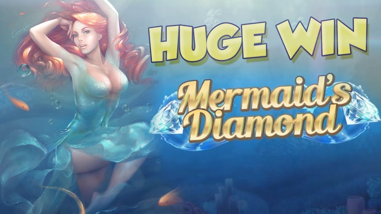BIG WIN!!!! Mermaids Diamond Big Win - Casino - Bonus Round (Casino Slots)