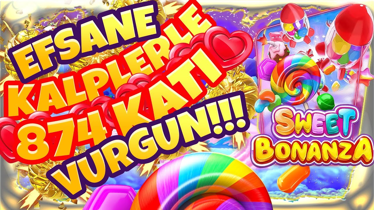 Casino SWEET BONANZA 10 Kalple Efsane Vurgun Bu Olması Gerek Big Win #casino #sweetbonanza #slot