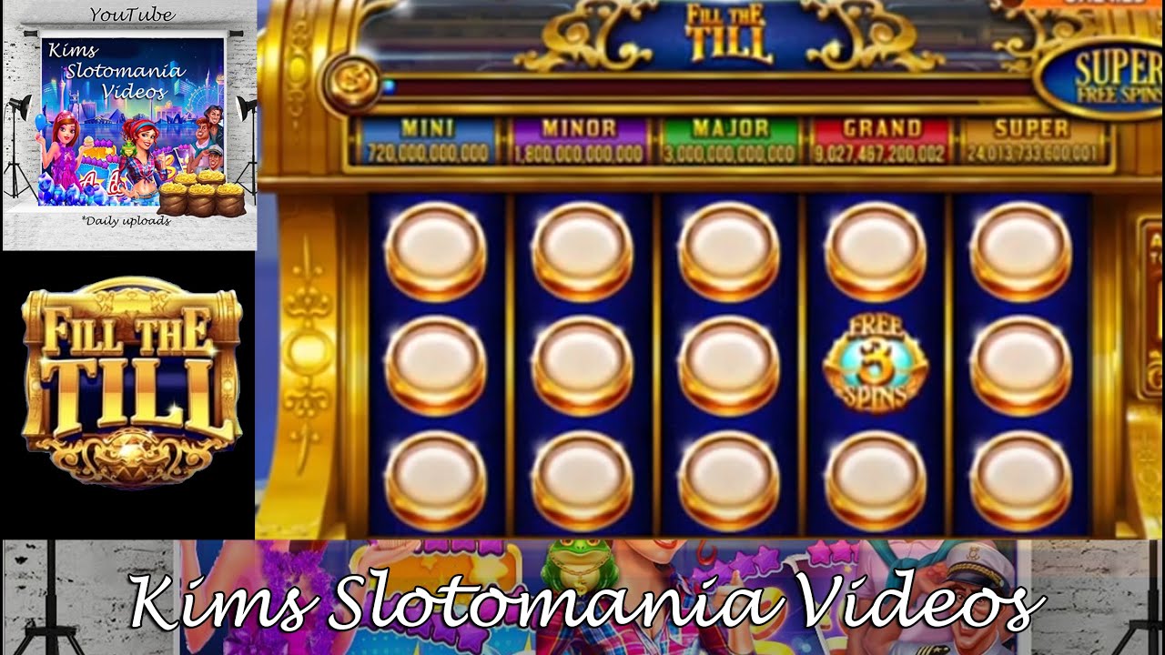 Slotomania New game; Fill The Till, Spinning it+ free spins on 240b bet. #Slotomania