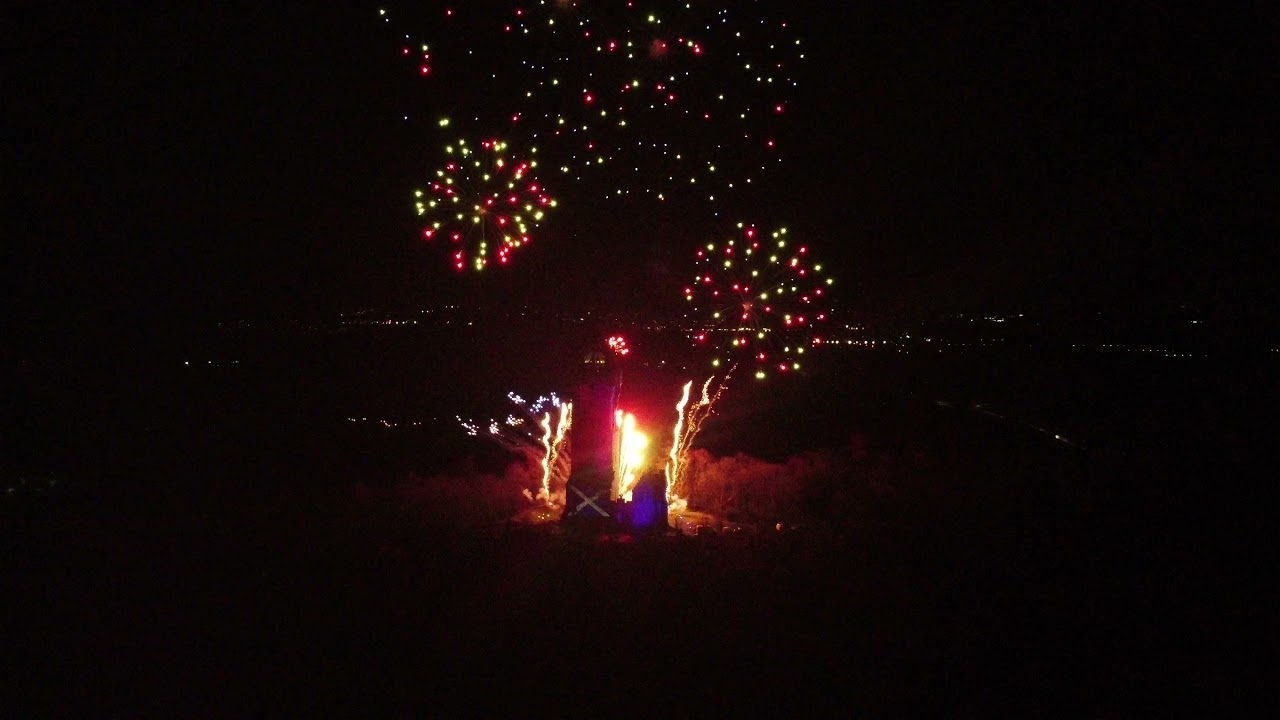 Wallace Monument - Fireworks ? 2022 Stirling Scotland