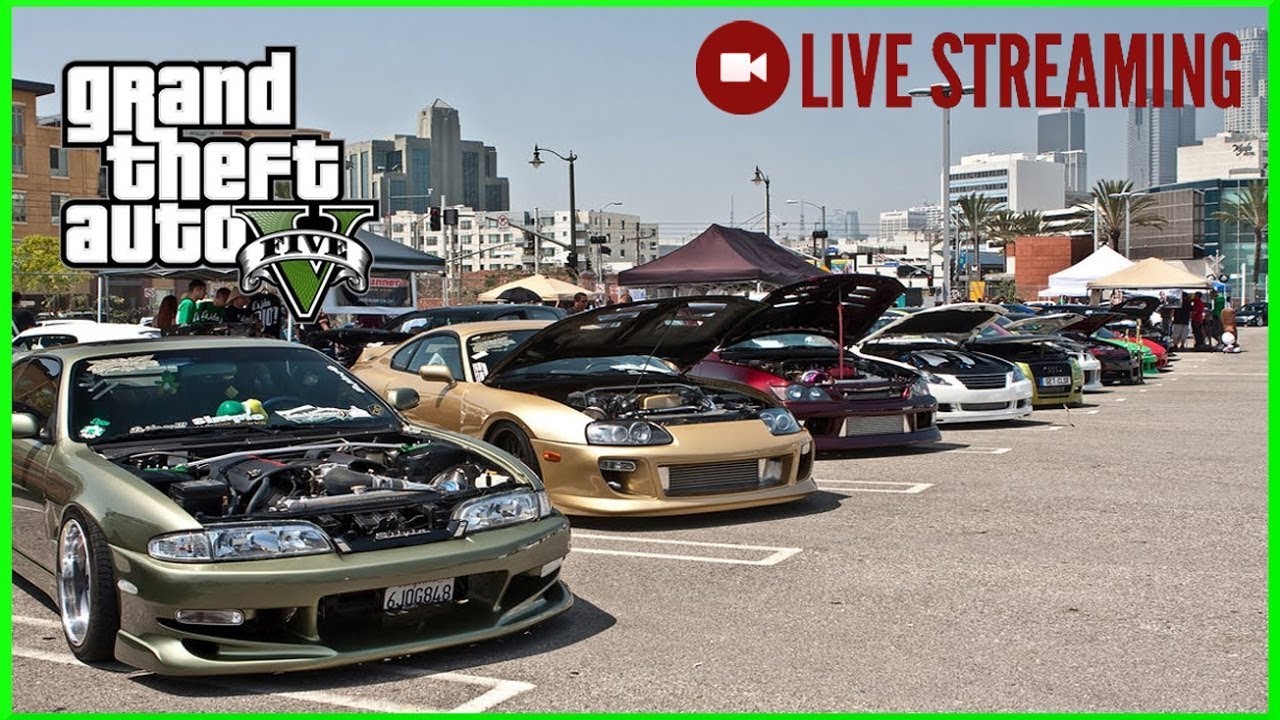 GTA 5 CAR MEET | LIVE | FUN | DRAGS | CRUISES | RACES | RATES |  FREETOJOIN | PS4/PS5