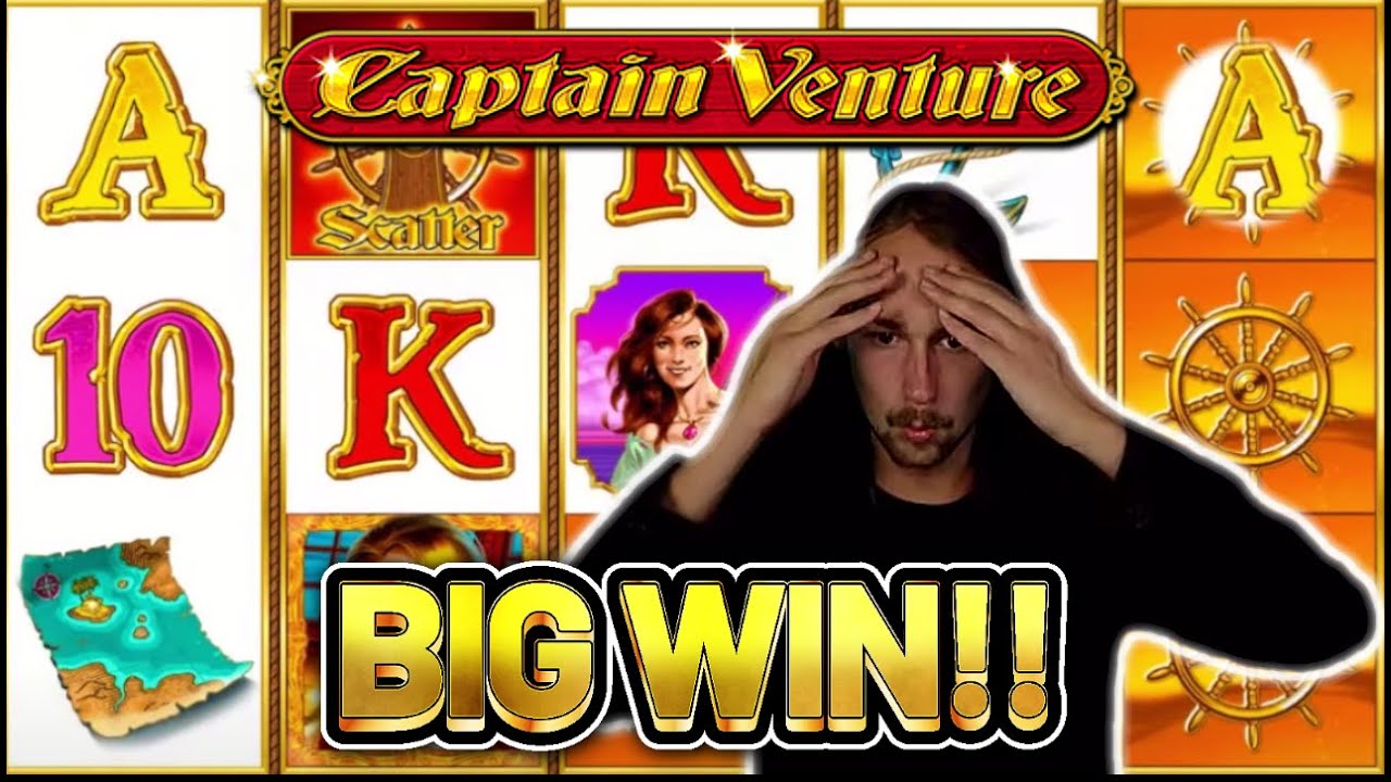 BIG WIN! CAPTAIN VENTURE BIG WIN - Casino game from Casinodaddy LIVE STREAM