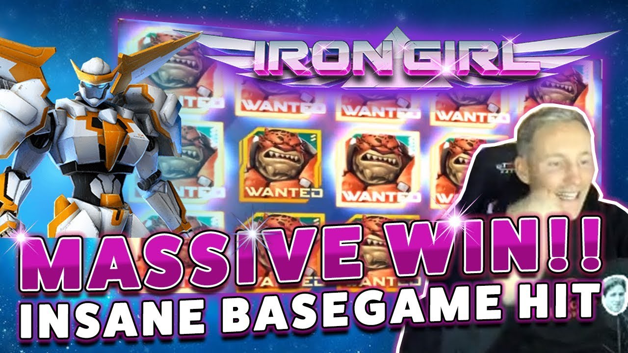 BIG WIN IRON GIRL - HUGE WIN on Casino Game from CasinoDaddy Live Stream