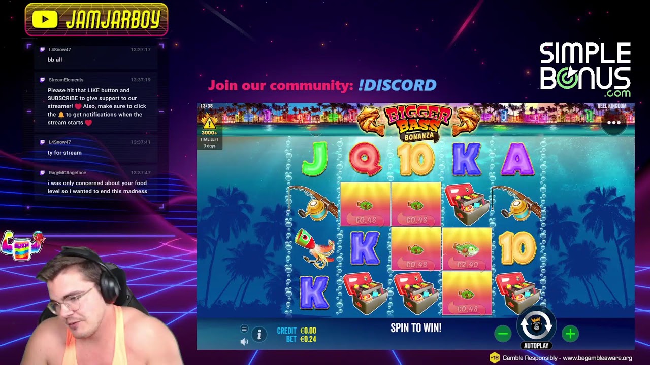 LIVE: ? SUNDAY SLOT SESSION ?  - SIMPLEBONUS.COM !Discord to join our community and find all links