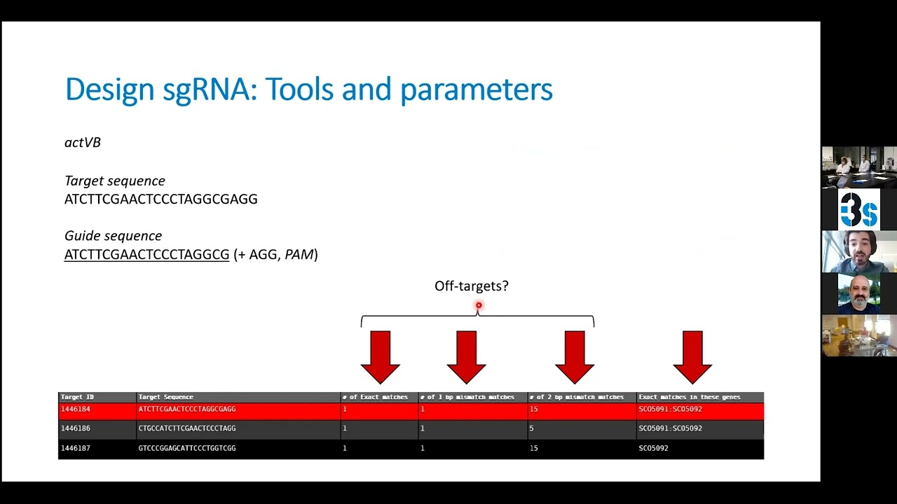 In silico lab work: CRISPR cas9 gene editing, Fábio Ferreira