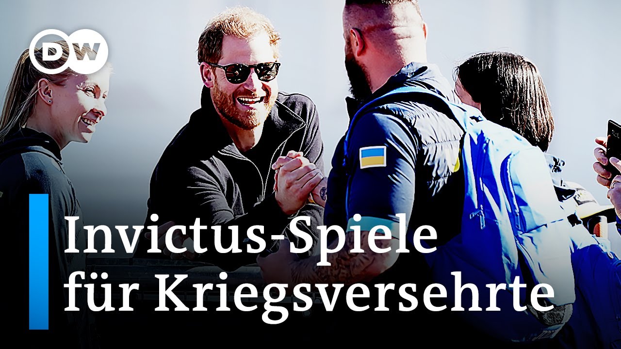 Invictus Games: Prinz Harry lobt Mut des ukrainischen Teams | DW News