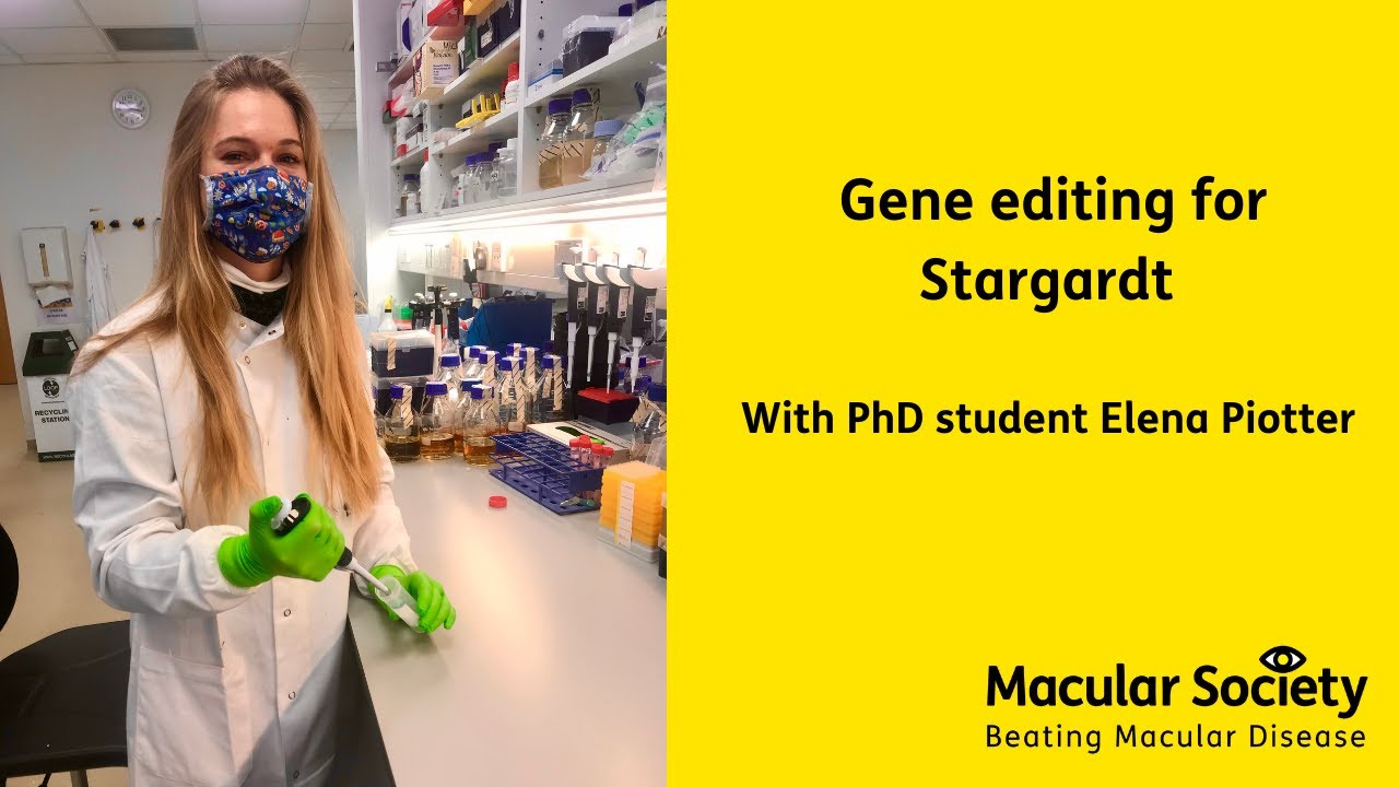 The gene editing research seeking a Stargardt treatment