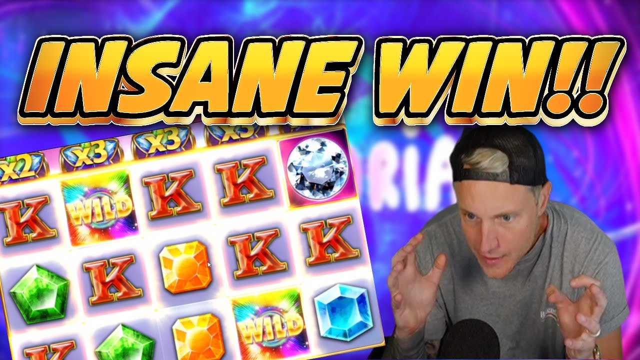 INSANE WIN!!! Euphoria BIG WIN - Casino Game from Casinodaddys live stream