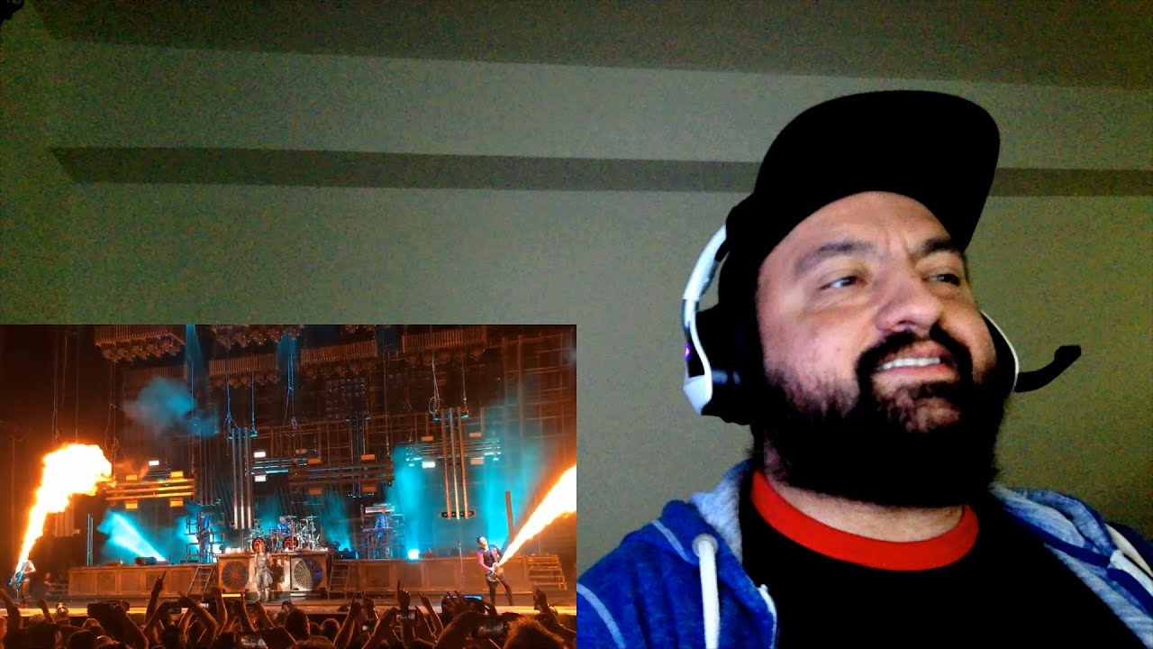 Rammstein - Stripped (Hollywood Casino Amphitheater, Chicago 27.06.2017) - Reaction
