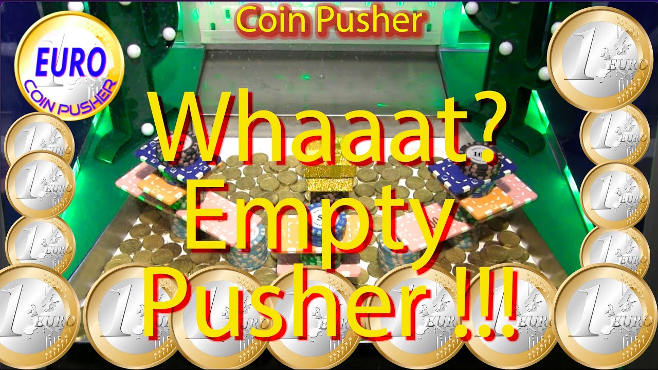 Whaat? Empty Pusher platform and a gap!!! - Euro Coin Pusher Episode 165