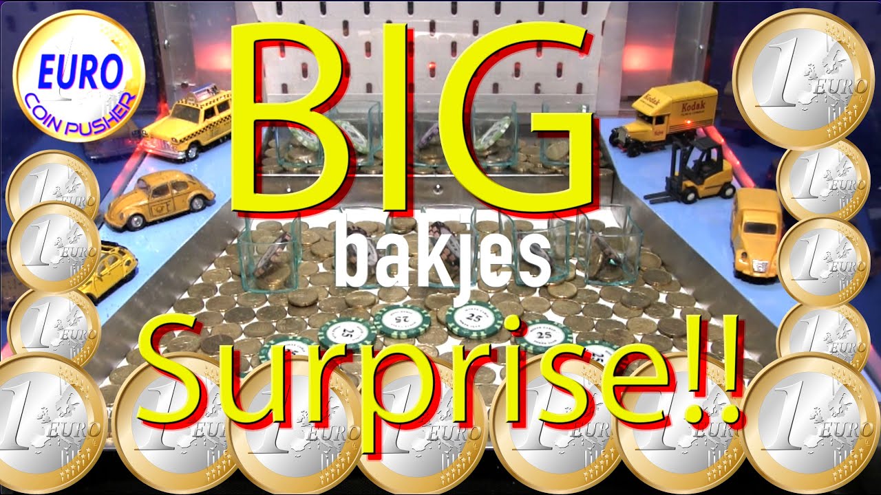 BBBIIIIGGGG Surprise!!! - Euro Coin Pusher Episode 186