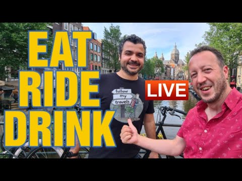 Bicycle Taxi Experience In Amsterdam (Live)