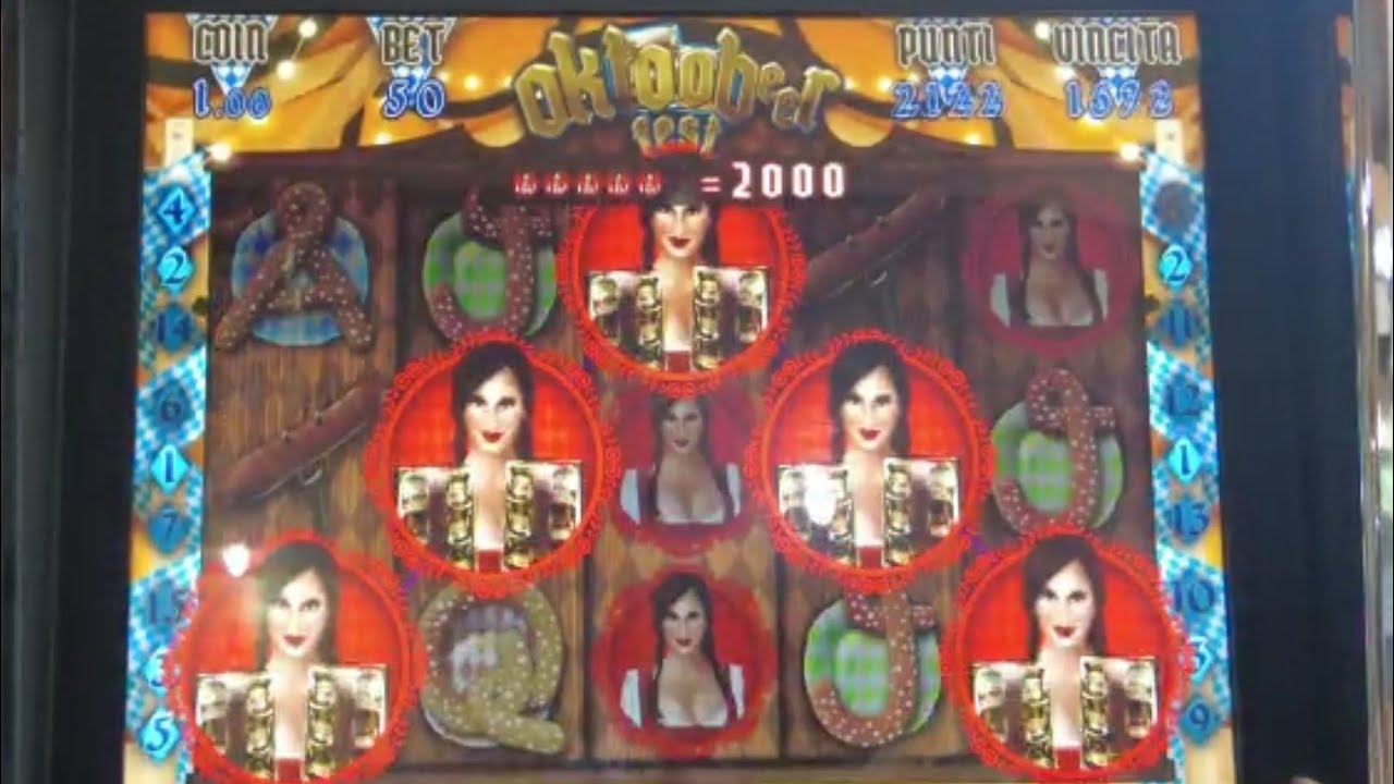 che vincita!!!???OktoberFest/Molly's Farm || ?Slot?Queen??Italia || slot machine da bar a moneta