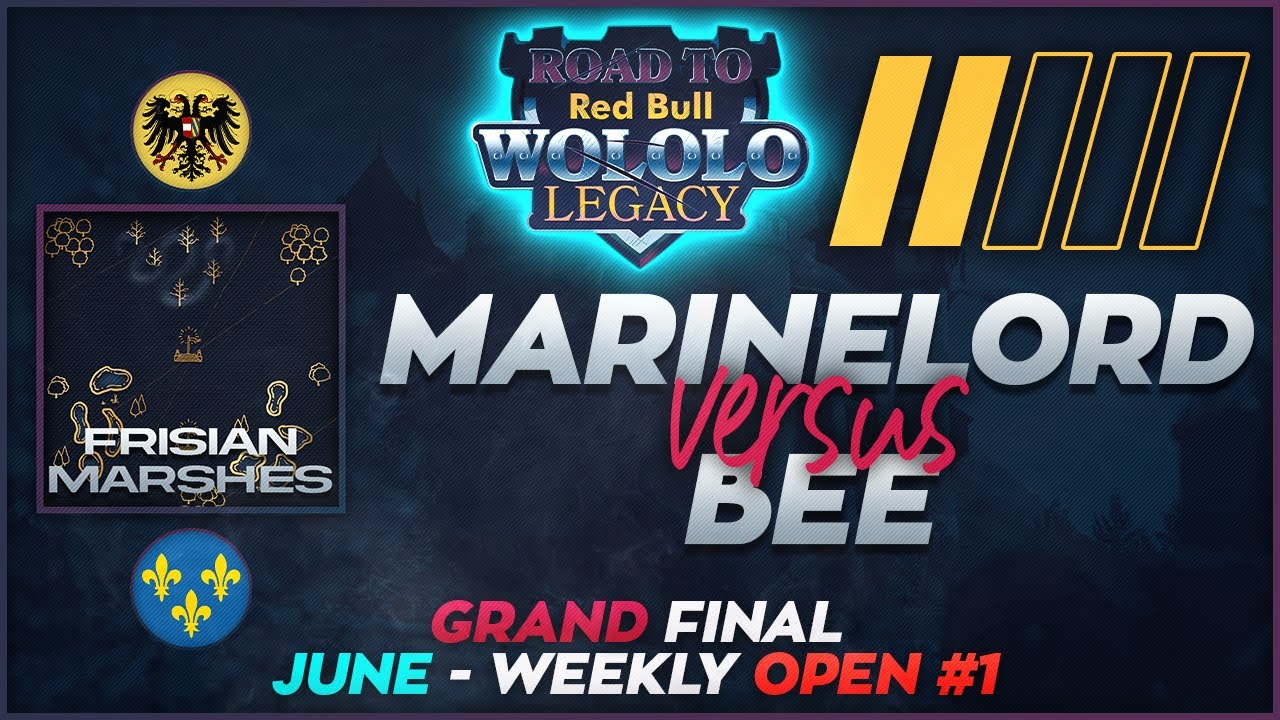 MarineLorD vs Bee - Road to Red Bull Wololo - July Weekly 1 ~ Age of Empires 4