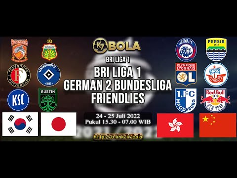 PREDIKSI BOLA MALAM INI 24 - 25 JULI 2022 | MIX PARLAY | BORNEO FC | BHAYANGKARA FC | AREMA | PERSIB