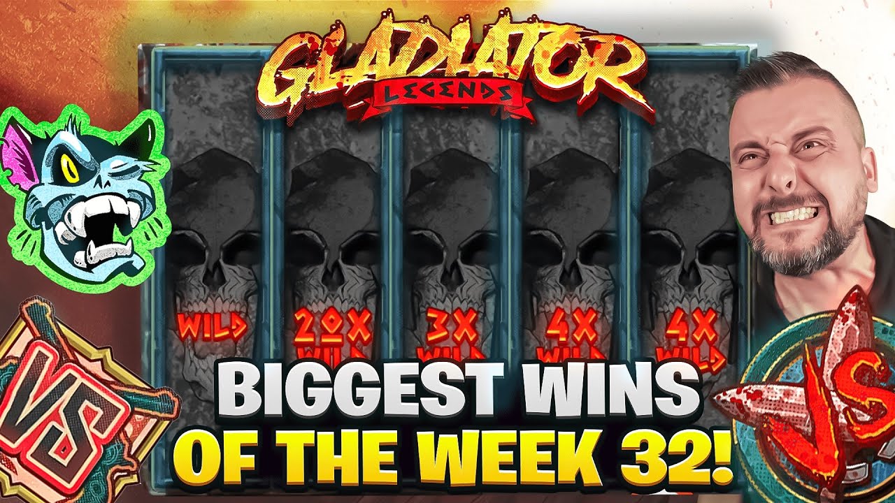 BIGGEST WINS OF THE WEEK 32 || 5 VS ON GLADIATOR LEGENDS!