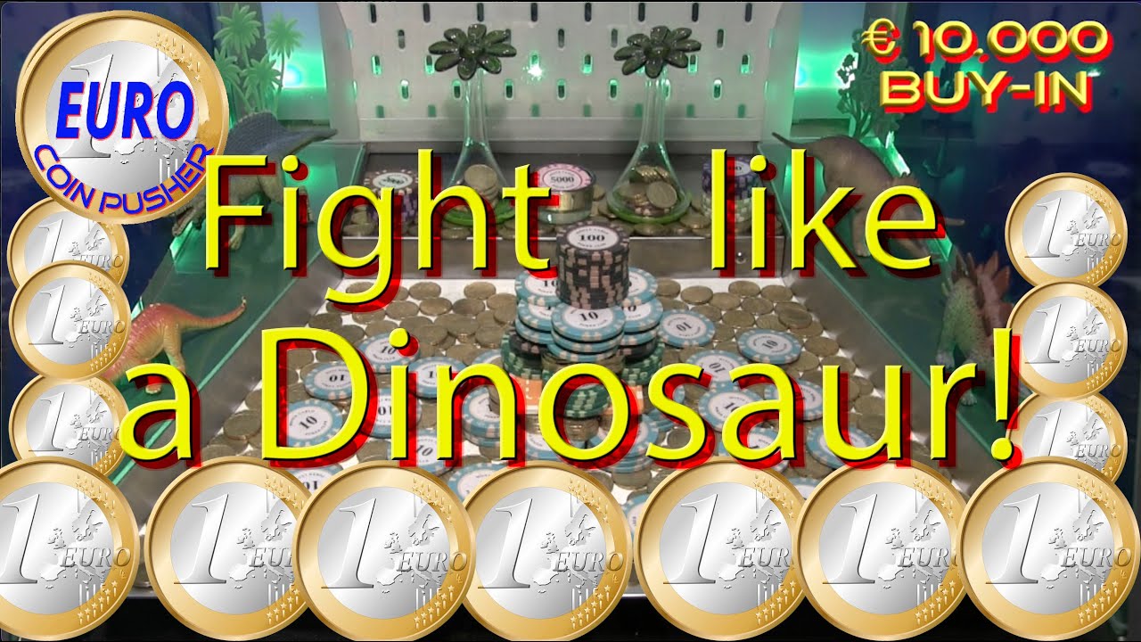 € 10.000 Buy-In!! I had to fight like a dinosaur!! - Euro Coin Pusher Episode 202